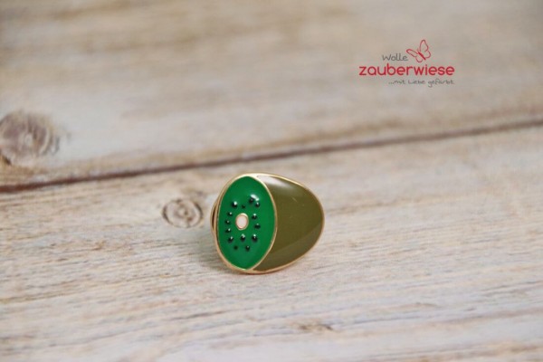 Emaille Pin Kiwi