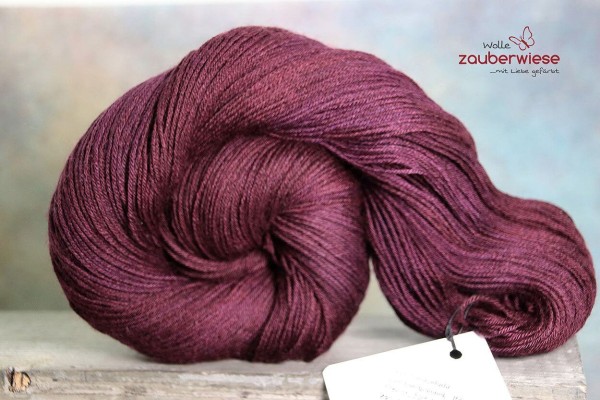 Merlot, 4-fach Sockenwolle 400m, mulesingfrei