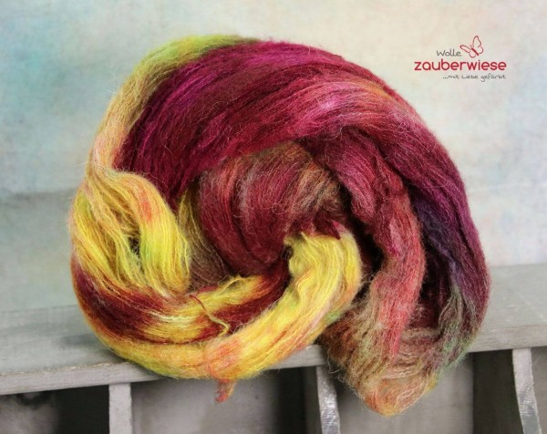 poetisch Baby Alpaka Merino Seide Flausch