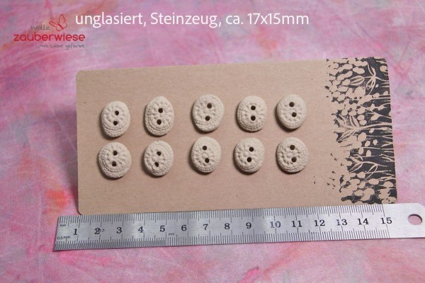 1 Set Keramik Knöpfe