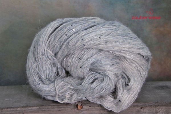 Unikat, Pailletten Flauschgarn 390m, 100g