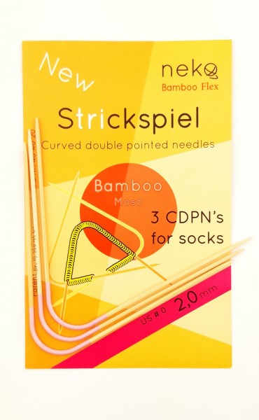 Strickspiel Bambus Flex