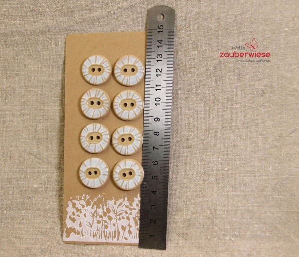 1 Set Keramik Knöpfe