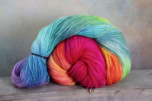 rainbow, 4-fach Sockenwolle 400m, mulesingfrei