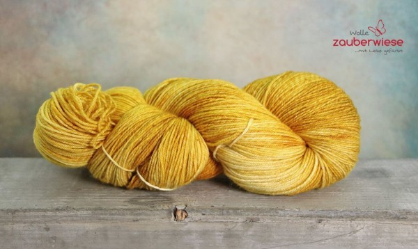 Sprenkel-Curry, Merino superwash 400m