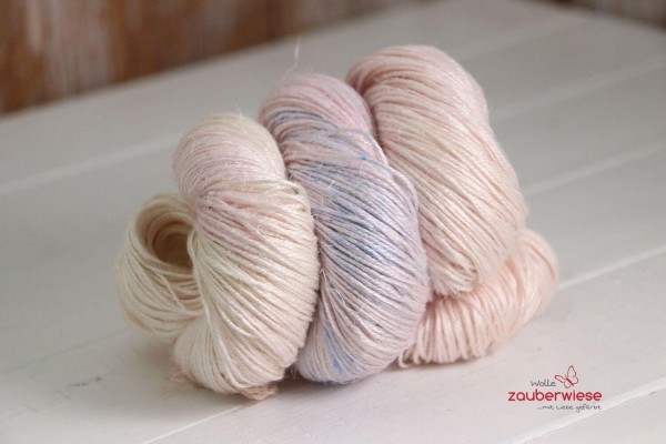 gesprenkelte Perle Camenzind Swiss Mountain Silk Seide Leinen 400m