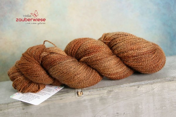 Rotfuchs, Shetland, Blue Faced Leicester, Alpaka, 350m ohne superwash Ausrüstung, mulesingfrei 