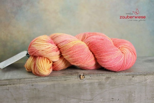 in Liebe, 4-fach Sockenwolle 400m, mulesingfrei