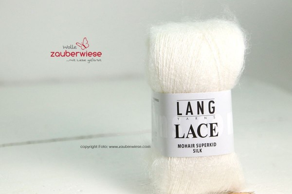 Lace weiss, 310m, 25g, kidM1240