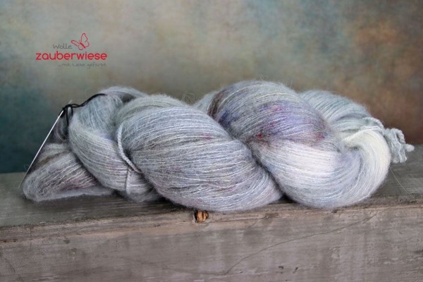 Nebelluft Baby Alpaka Merino Seide Flausch