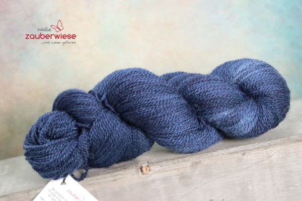 Nachthimmel, Shetland, Blue Faced Leicester, Alpaka, 350m ohne superwash Ausrüstung, mulesingfrei 