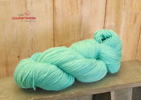 mint, 4-fach Sockenwolle 400m, mulesingfrei