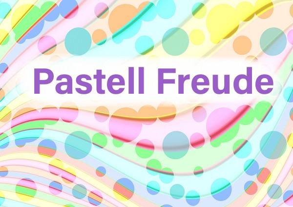 Sockenwolltüte Pastell Freude