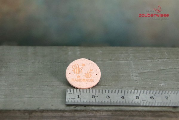 Etikett handmade, rosé