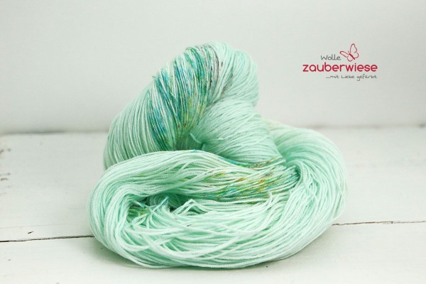 Frische Sprenkel, Merino Seide Alpaka 550m pro 100g