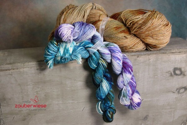 Sockenset Erzählung, 4-fach Sockenwolle 400m, mulesingfrei