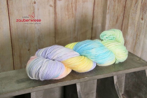 Einhorn unterm Regenbogen, Alpaka Nylon 390m
