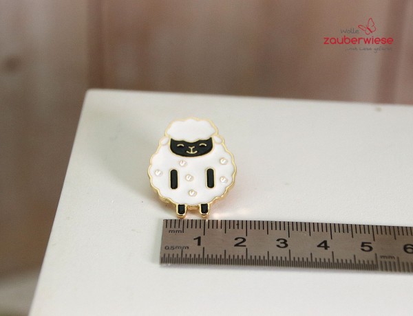 Emaille Pin Schaf