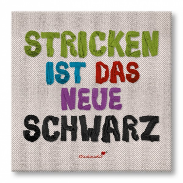 Stricken ist das neue Schwarz