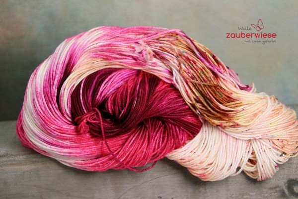 Sprenkelblüte, Merino superwash 400m