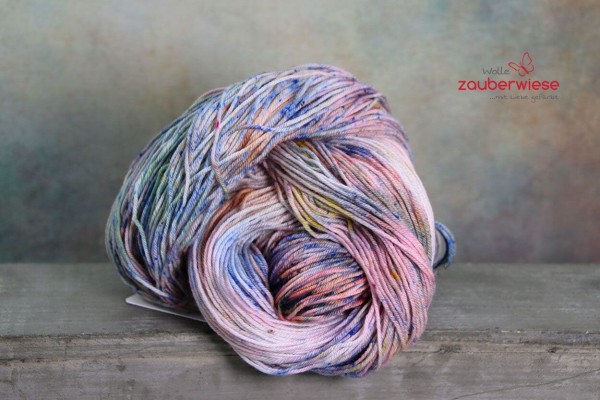 blaues Potpourri, Merino superwash 400m