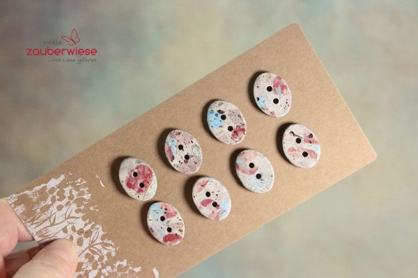 1 Set Keramik Knöpfe