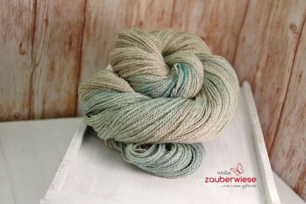 leichtfüßig, Shetland, Blue Faced Leicester, Alpaka, 350m ohne superwash Ausrüstung, mulesingfrei