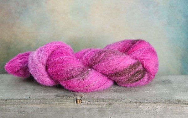 Unikat Baby Alpaka Merino Seide Flausch