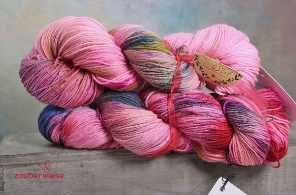 Unikat-Set, 4-fach Sockenwolle