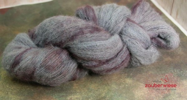 verspielter Stein Baby Alpaka Merino Seide Flausch