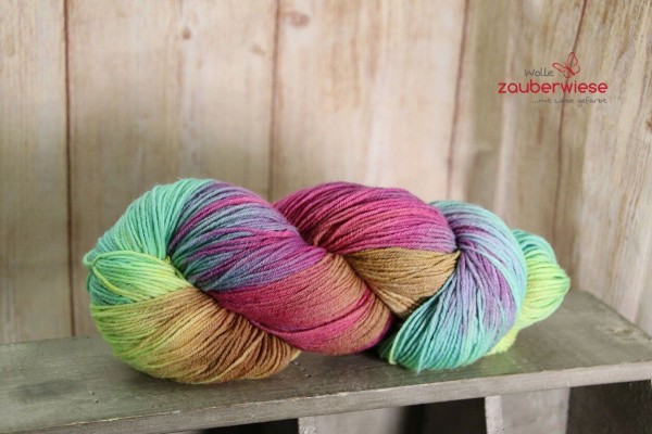 Wassereis, 4-fach Sockenwolle 400m, mulesingfrei