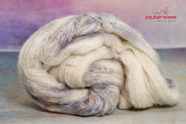 Geisterstunde Baby Alpaka Merino Seide Flausch
