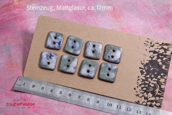 1 Set Keramik Knöpfe