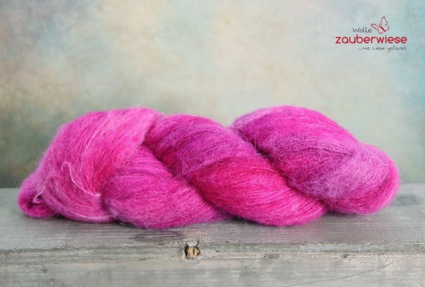 Unikat Baby Alpaka Merino Seide Flausch