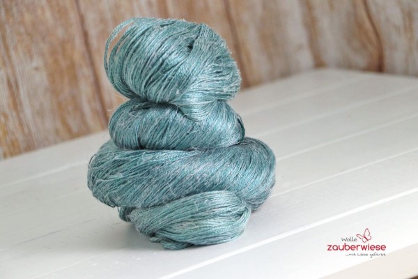 Türkisalge Camenzind Swiss Mountain Silk Seide Leinen 800m