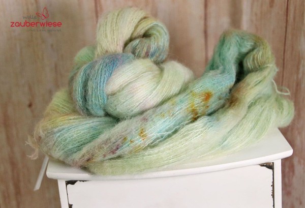 Flüsterworte Baby Alpaka Merino Seide Flausch