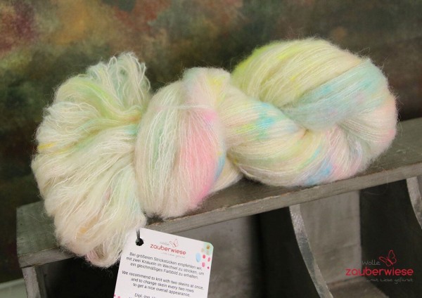 Blütezeit Baby Alpaka Merino Seide Flausch