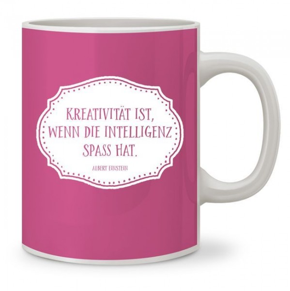 Kreativität ist, wenn die Intelligenz Spaß hat