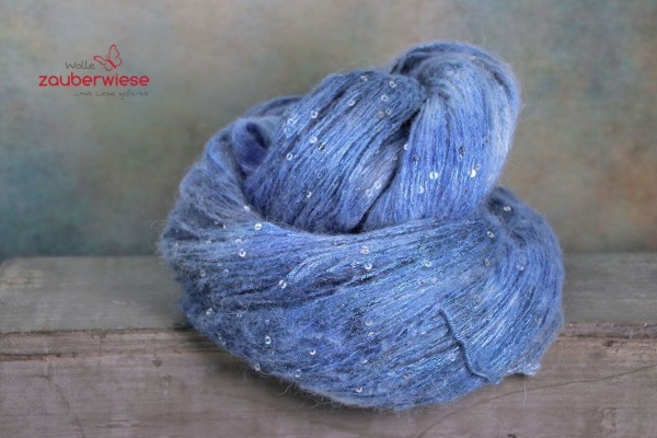 Meergedanken, Pailletten Flauschgarn 390m, 100g