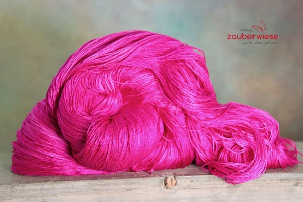 Leuchtpink Seide 1000m