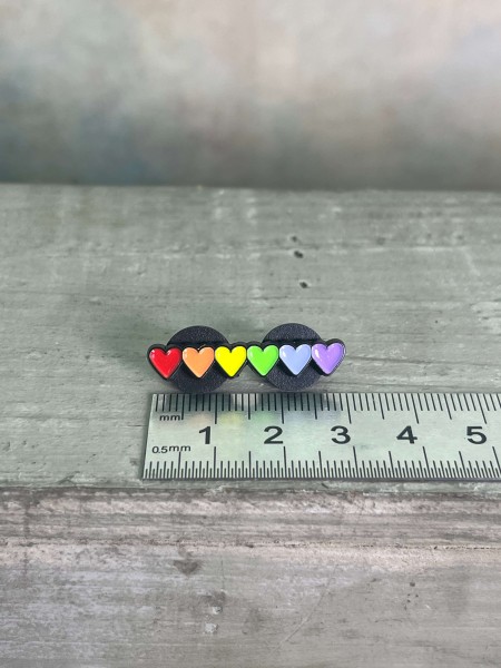 Emaille Pin Herzen