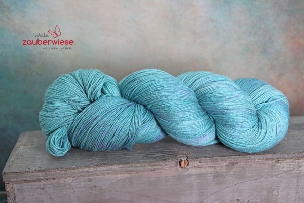 feine Sprenkel, Merino Seide Alpaka 550m pro 100g