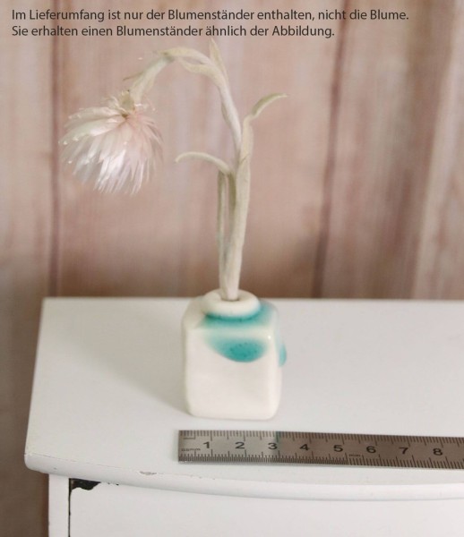 Porzellanständer für Trockenblumen