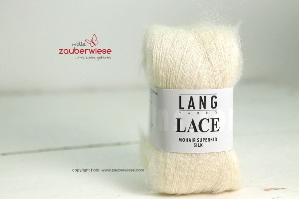 Lace offwhite, 310m, 25g, kidM1240