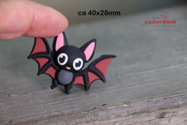 Nadelstopper Fledermaus schwarz