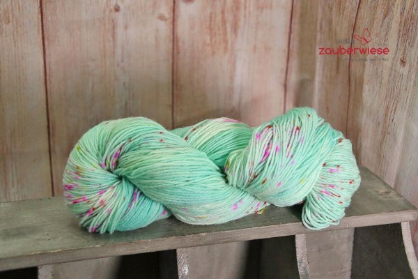 Hauchzart, 4-fach Sockenwolle 400m, mulesingfrei