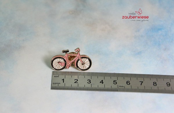 Emaille Pin Fahrrad