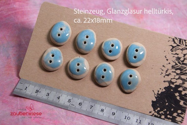 1 Set Keramik Knöpfe