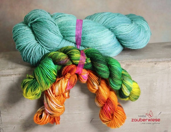 Sockenset Naturgang, 4-fach Sockenwolle 400m, mulesingfrei