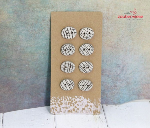 1 Set Keramik Knöpfe